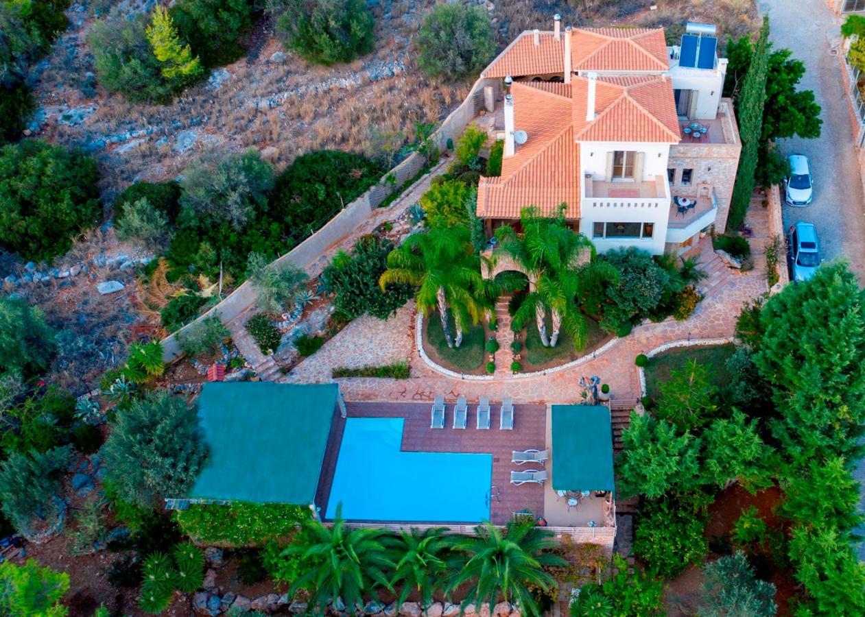 Villa Maira Luxurious With Private Swimming Pool Корфос Экстерьер фото