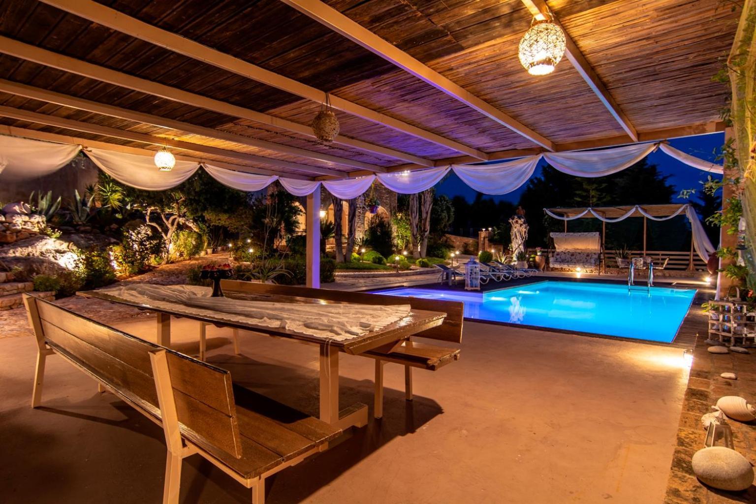 Villa Maira Luxurious With Private Swimming Pool Корфос Экстерьер фото