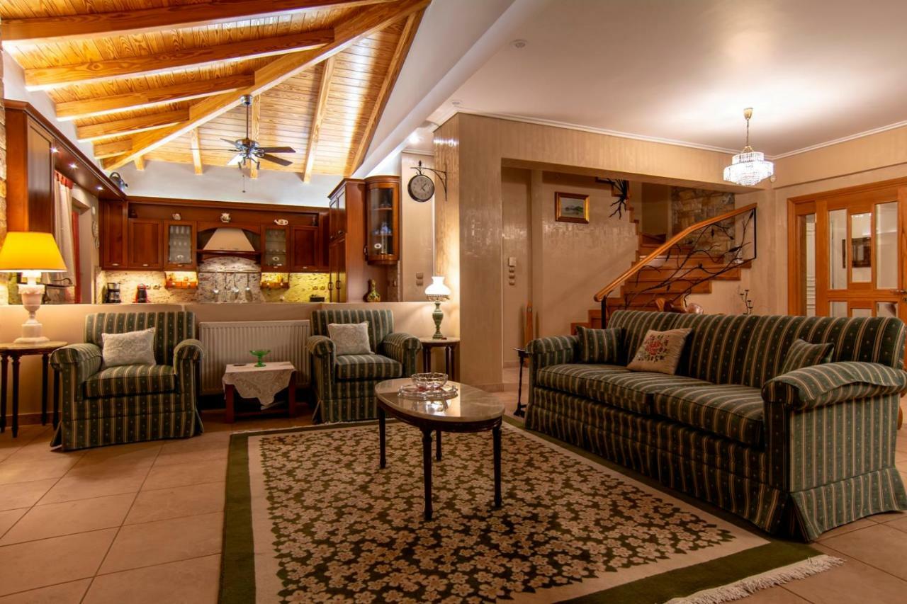 Villa Maira Luxurious With Private Swimming Pool Корфос Экстерьер фото